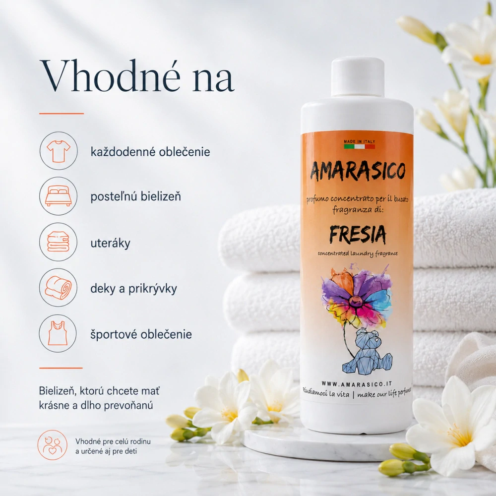 Parfém do prania Fresia 500ml